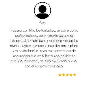 Servicios Editoriales: Asesoramiento 22 Testimonio 10_Virginia