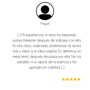 Servicios Editoriales: Asesoramiento 19 Testimonio 13_Miguel