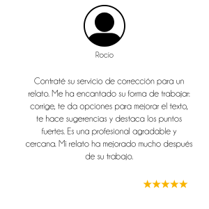Servicios Editoriales: Asesoramiento 18 Testimonio 14_Rocío