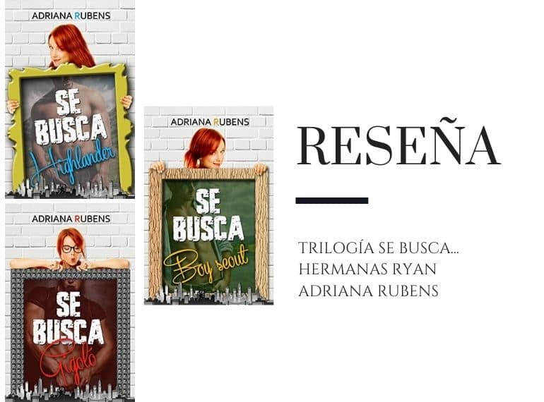 Pirra Smith - Reseña Saga se busca hermanas Ryan de Adriana Rubens
