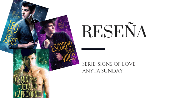 Blog Pirra Smith - Serie Signs of Love de Anyta Sunday